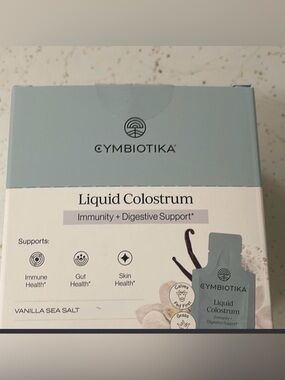 Cymbiotika Liquid Colostrum - Vanilla Sea Salt